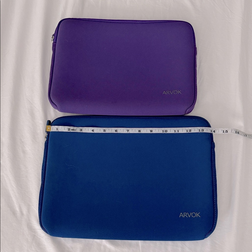 Purple and Blue Tablet Sleeves